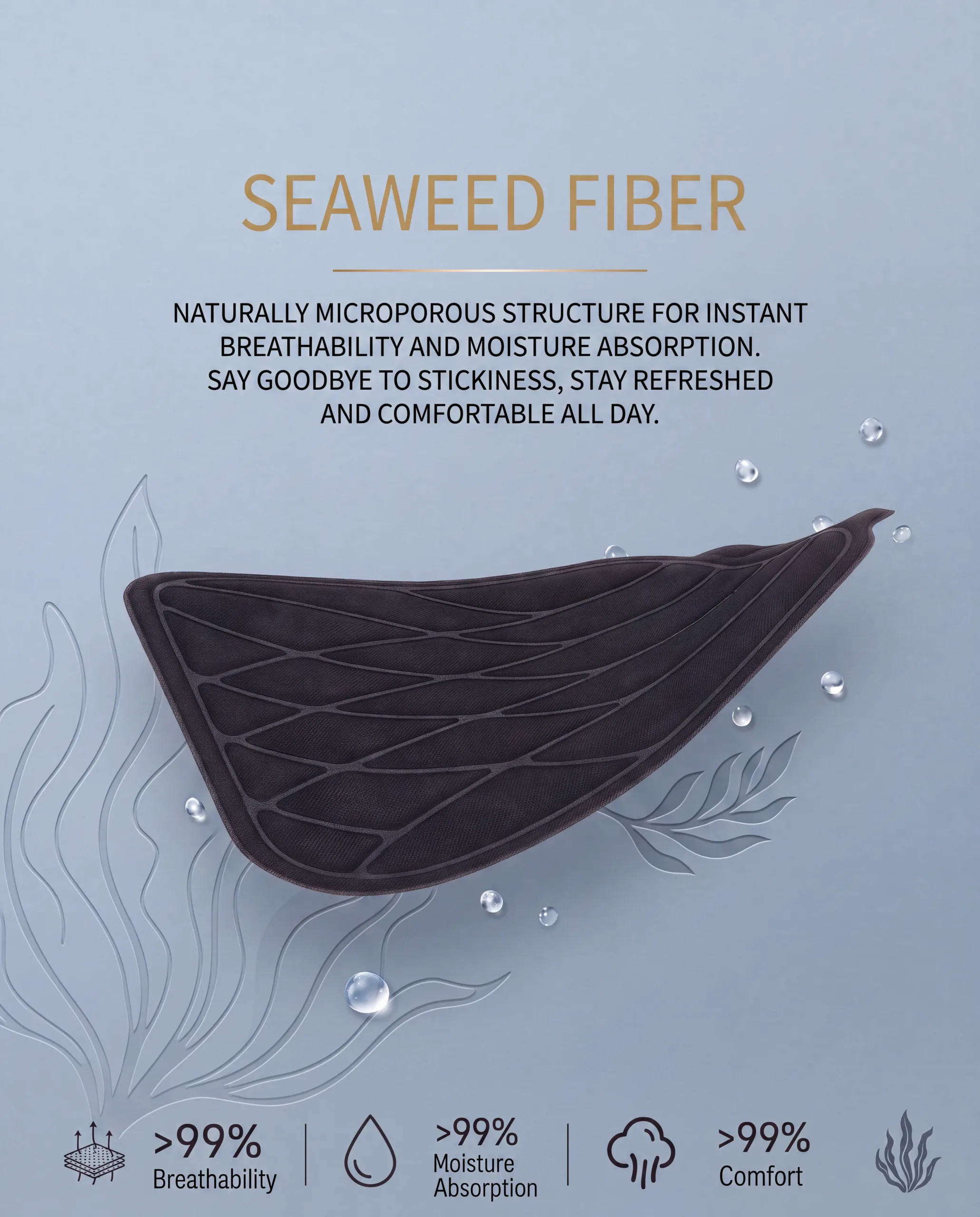 Universal Soft Fiber Car White Cushion, Latex Foam Core, Breathable Washable Anti-Slip Pad for Car - Image 4