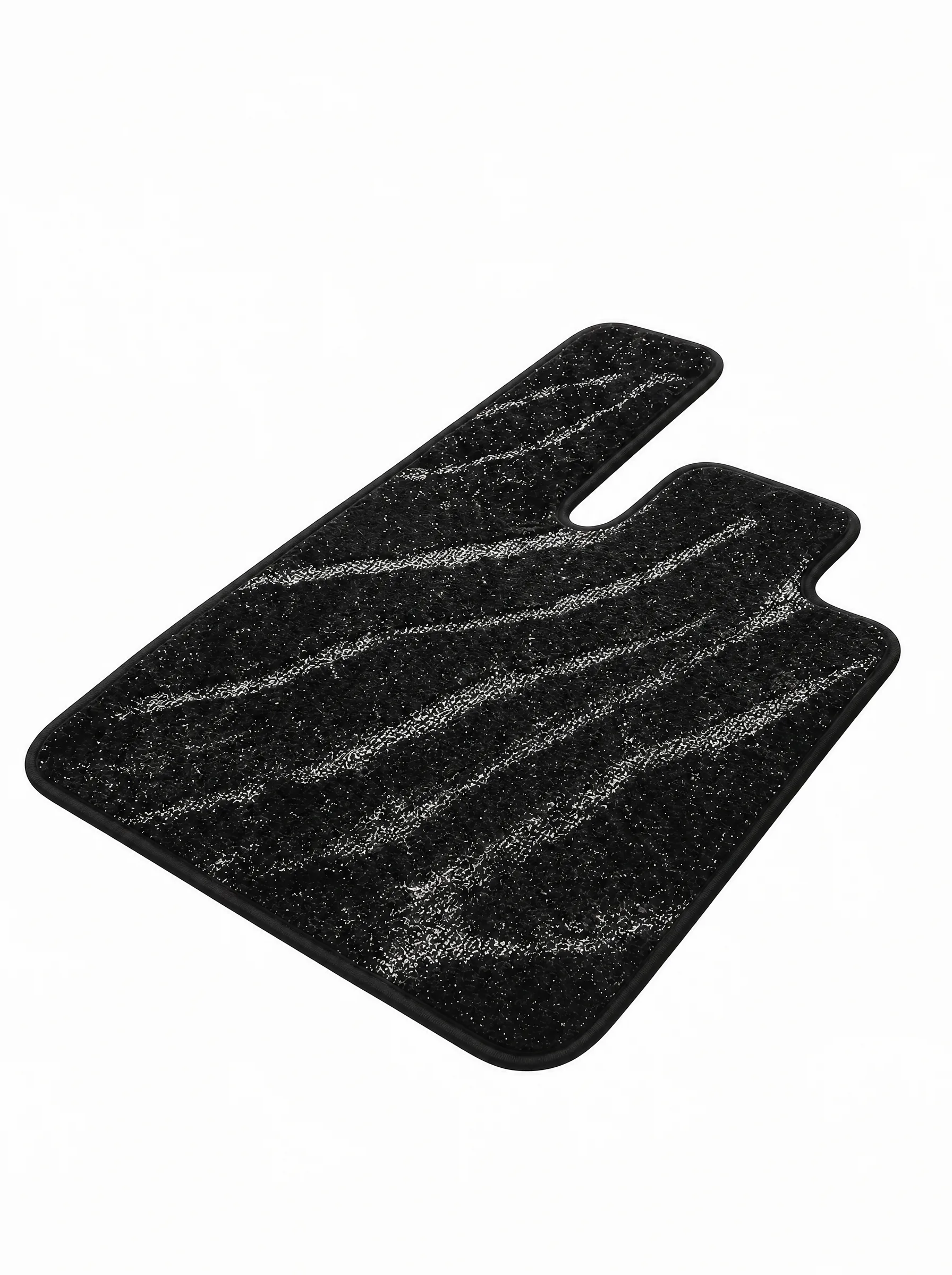 Custom Fit Car Floor Mat, Starry Sky Carpet Embroidery Shimmery Black Auto Interior Lining Quilted Soft, Personalized, Sedan SUV Truck Van - Image 2